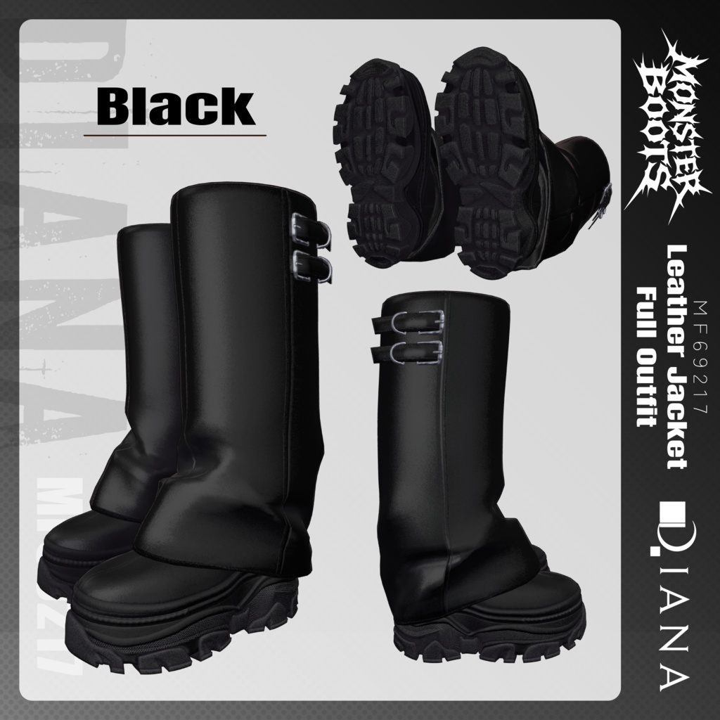 【Vketコラボ】モンスターブーツ-MONSTER BOOTS【16アバター対応】