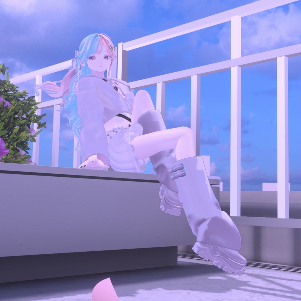 【Vketコラボ】モンスターブーツ-MONSTER BOOTS【16アバター対応】