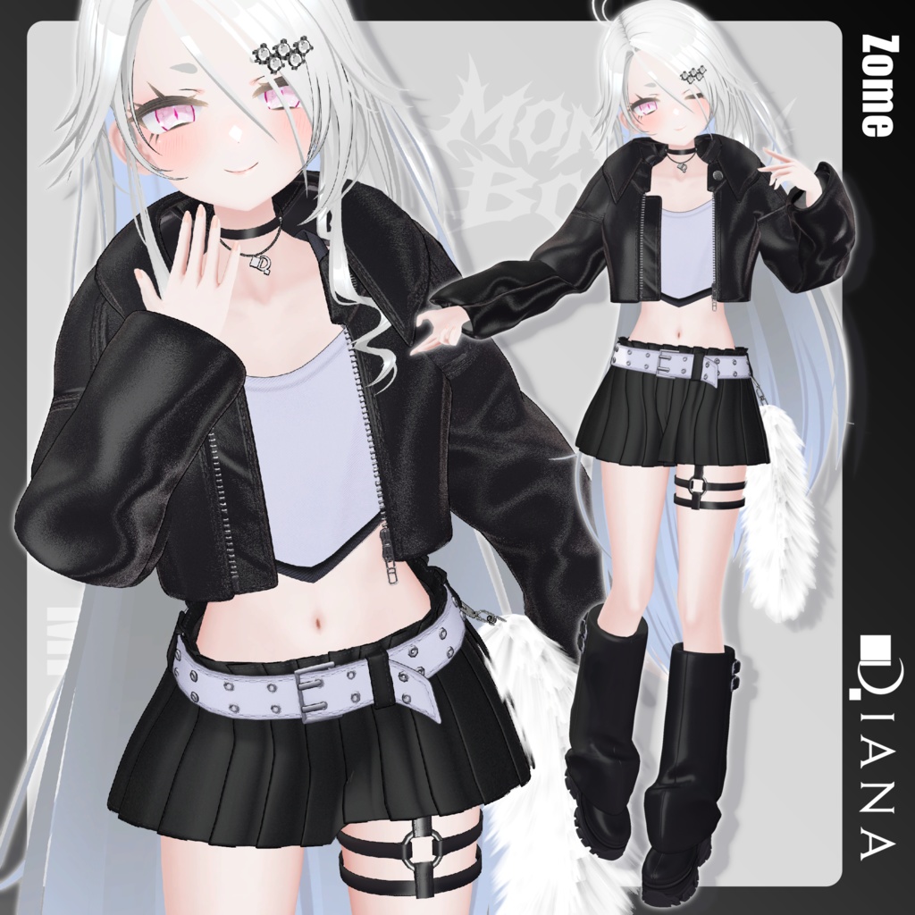 【Vketコラボ】モンスターブーツ-MONSTER BOOTS【17アバター対応】