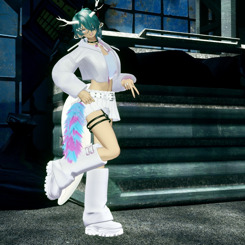 【Vketコラボ】モンスターブーツ-MONSTER BOOTS【16アバター対応】