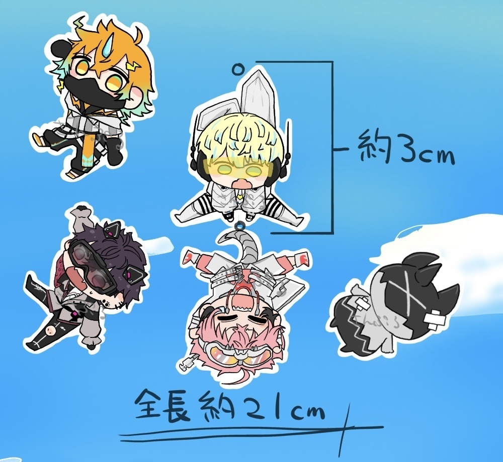 【非公式】oriens繋がるアクキー