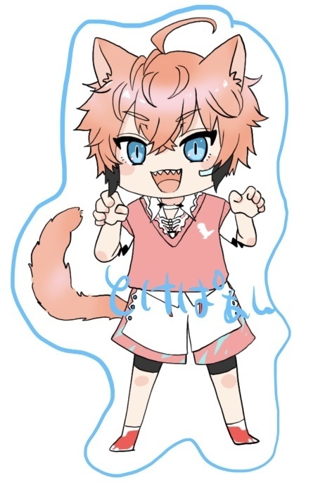 ダイカットシール「赤城ウェン」