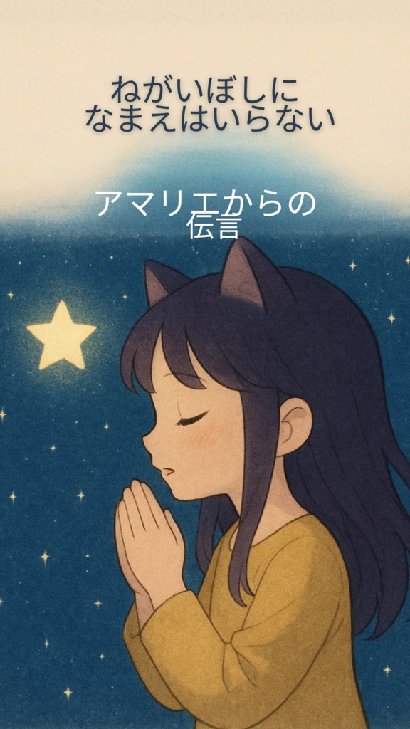 アマリエ紙芝居「ねがいぼしになまえはいらない」（スマホ版）