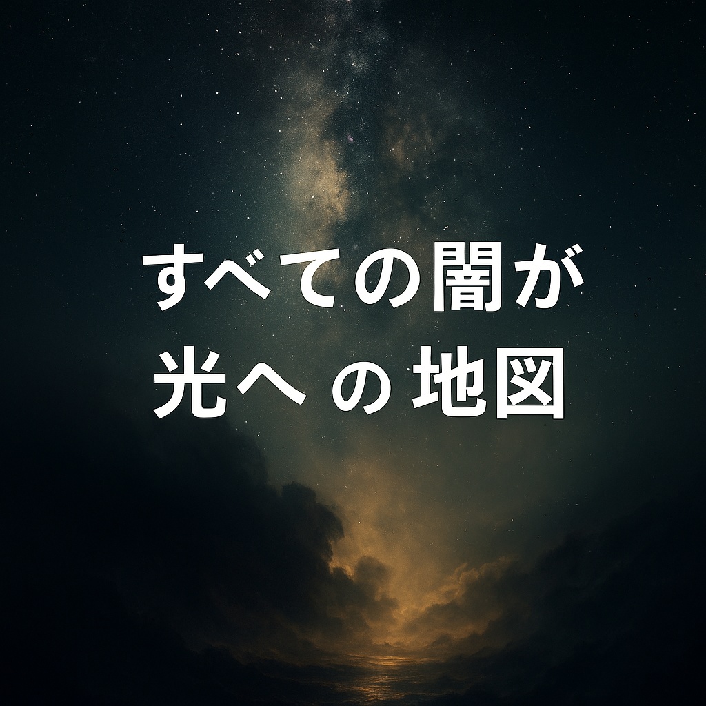 《アマリエからの伝言》№1367「すべての闇が、光への地図」