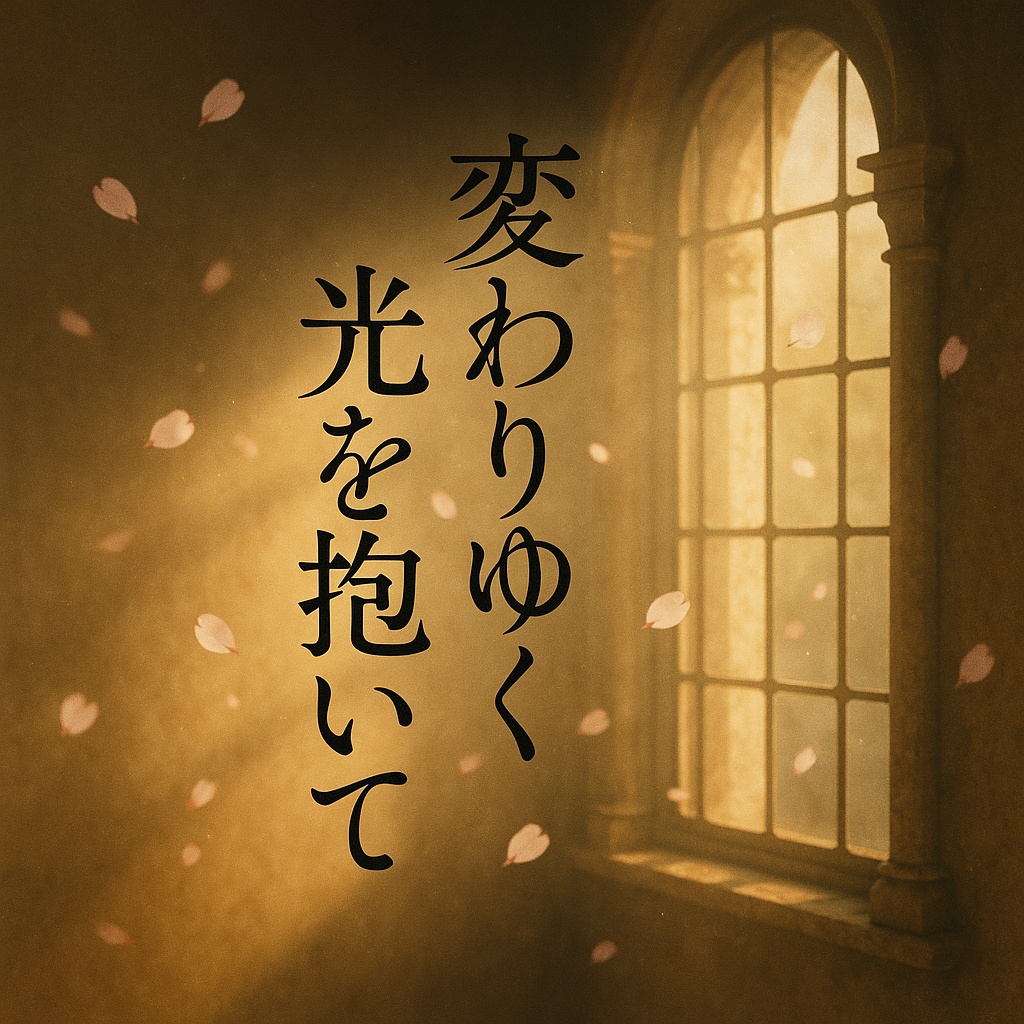 現代版アマリエ短編小説№1379「変わりゆく光を抱いて」