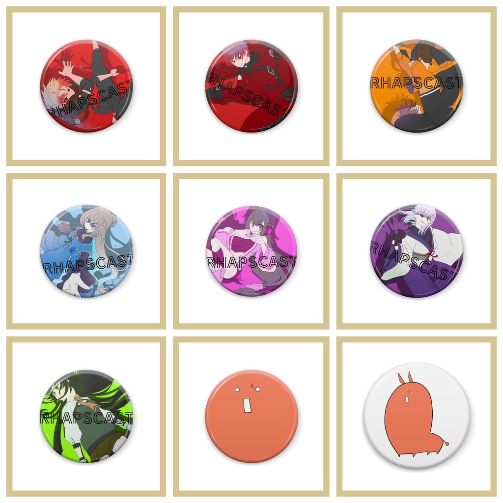 RHAPSCAST缶バッチ【BB】