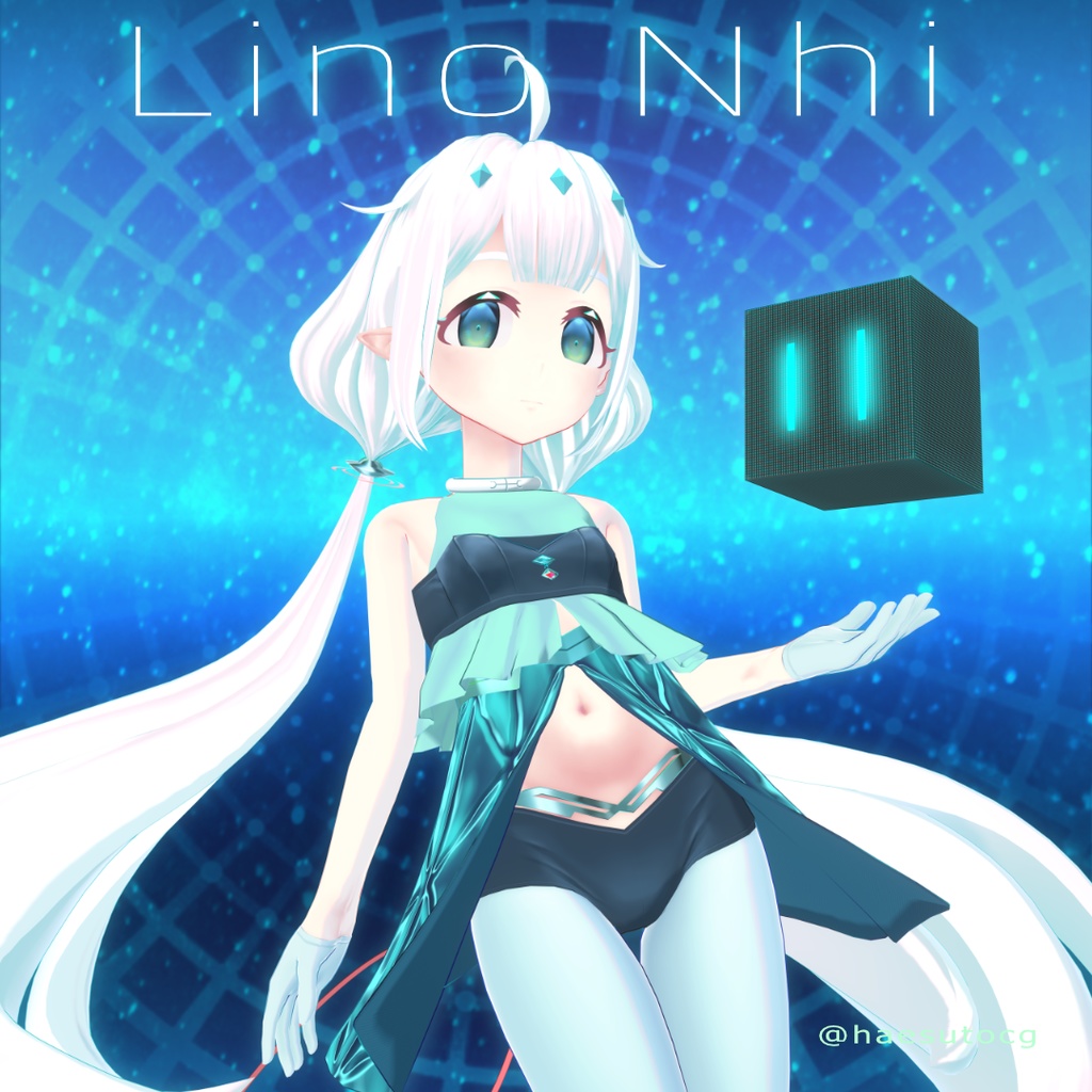 オリジナル3Dモデル「Lino Nhi」