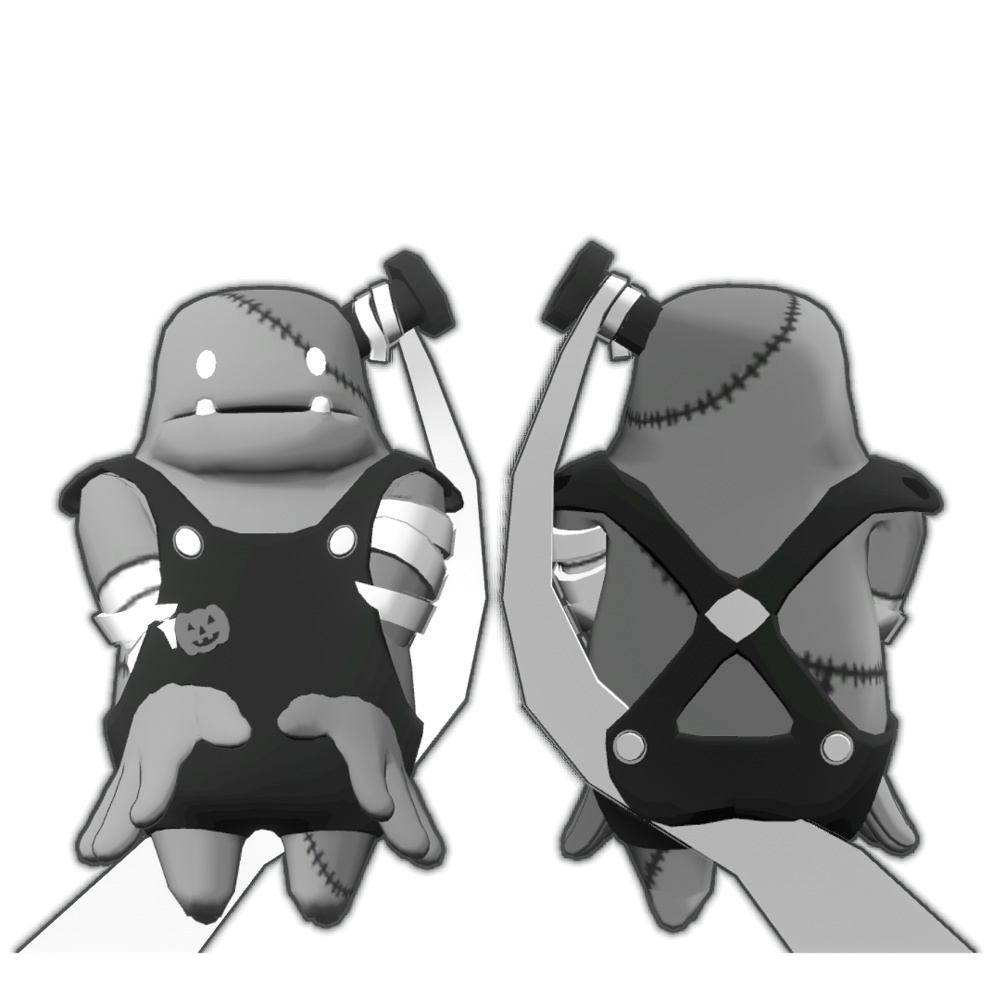 【オリジナル3Dモデル】ツギハギ1号