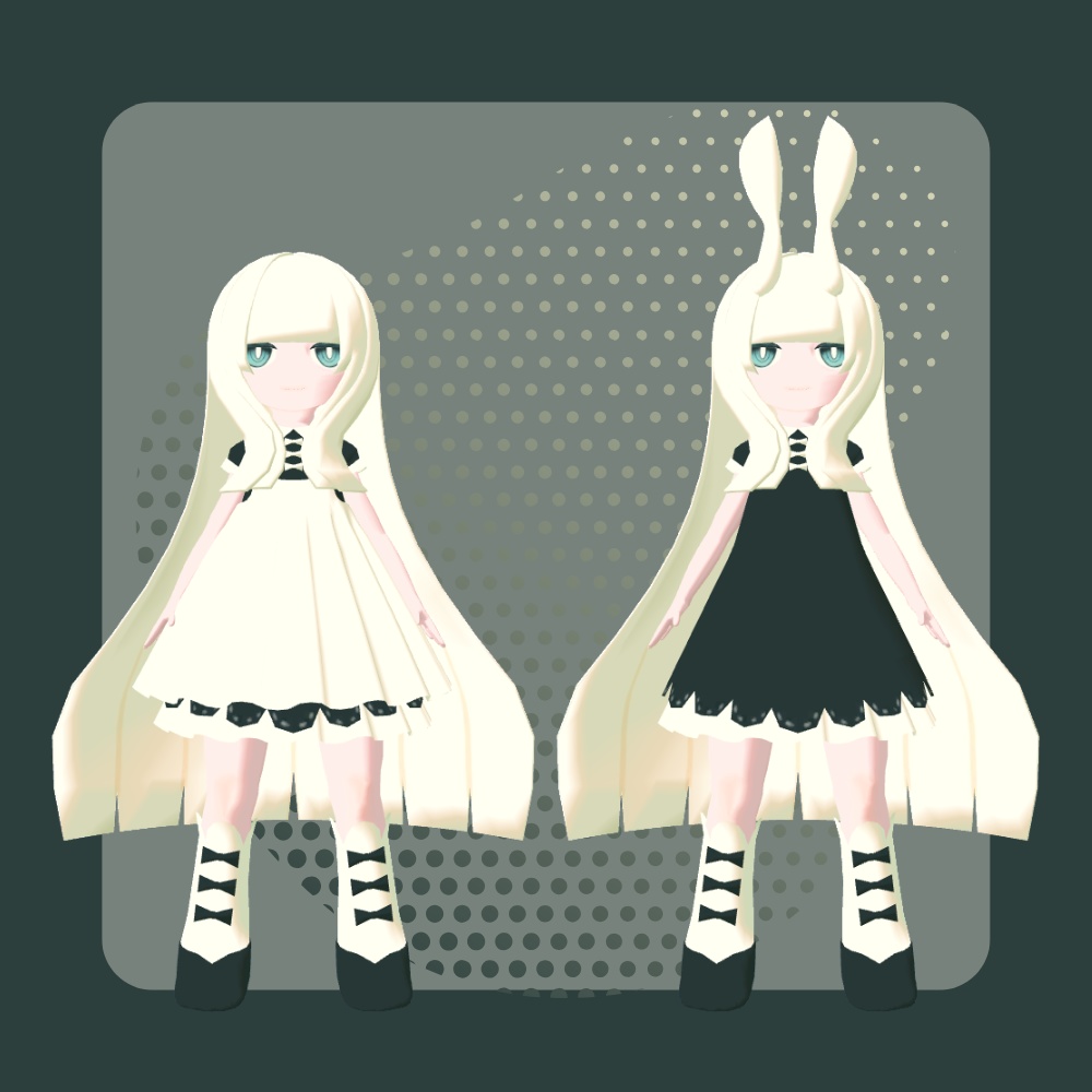 月の羽化/ オリジナル3Dモデル