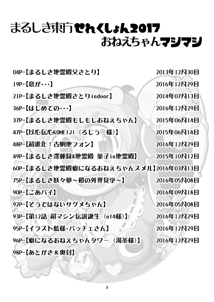 【DL版】まるしき東方せれくしょん2017