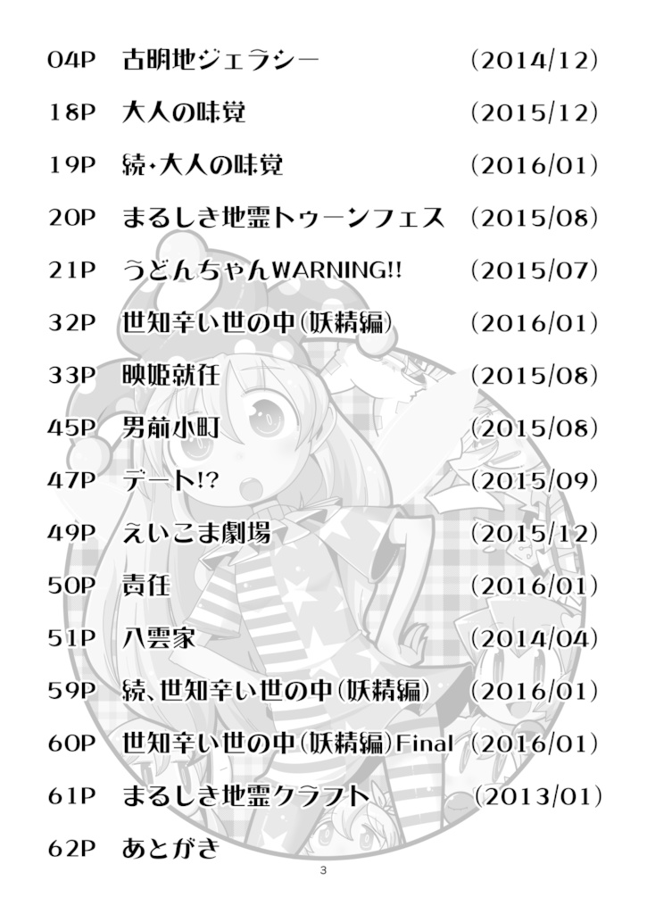 【DL版】まるしき東方せれくしょん2016