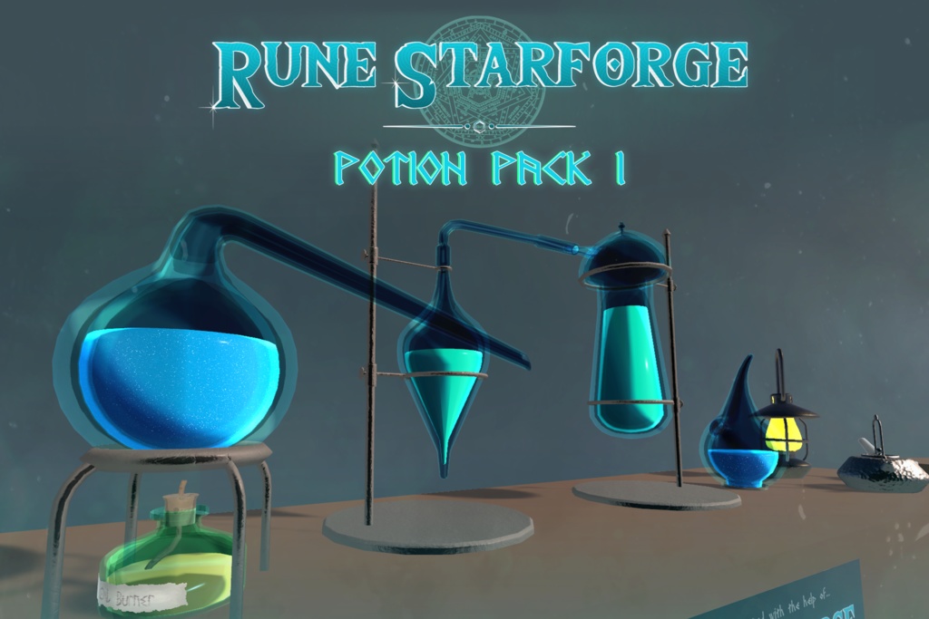 ルーン・スターフォージのポーションパック1|Rune Starforge’s Potion Pack 1