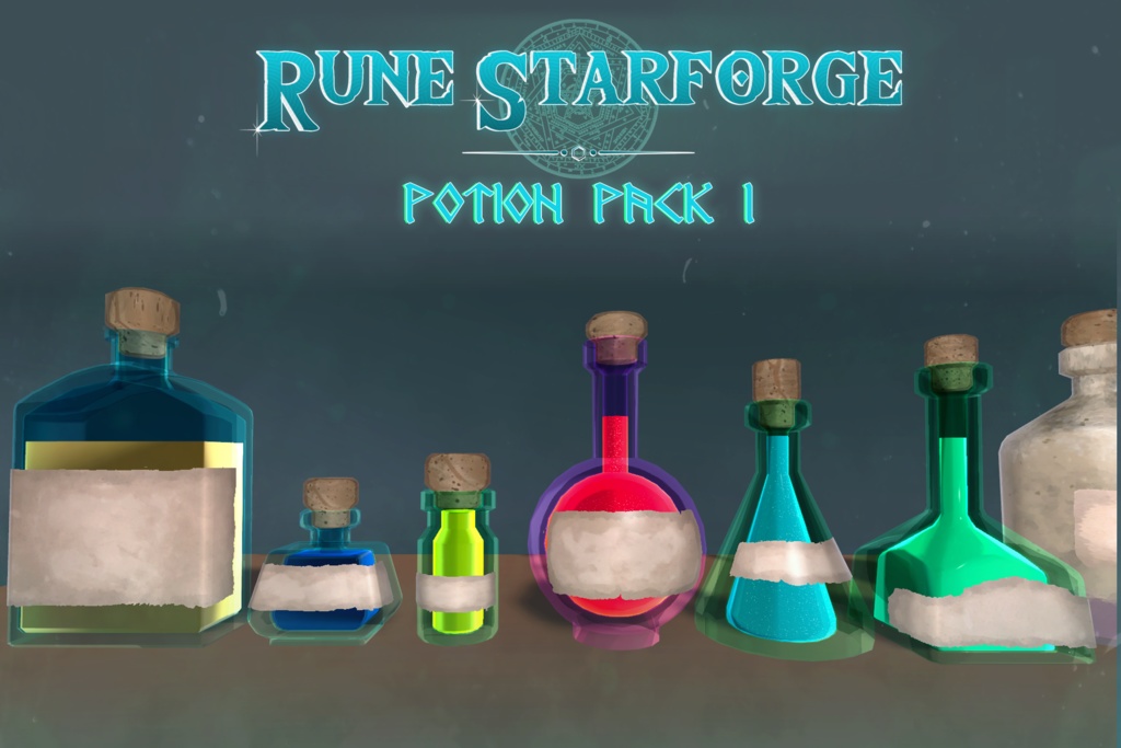 ルーン・スターフォージのポーションパック1|Rune Starforge’s Potion Pack 1