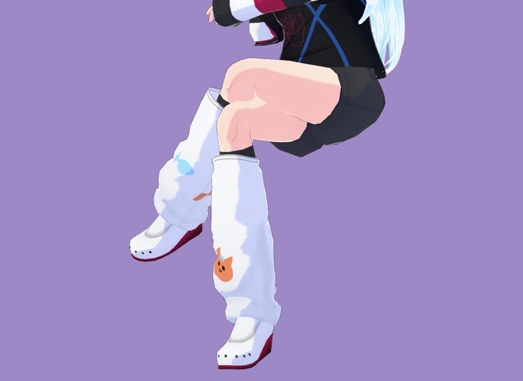 Project 02 - Modern Elf Girl. Ready to use 3d model VRM/ VRC/ MMD