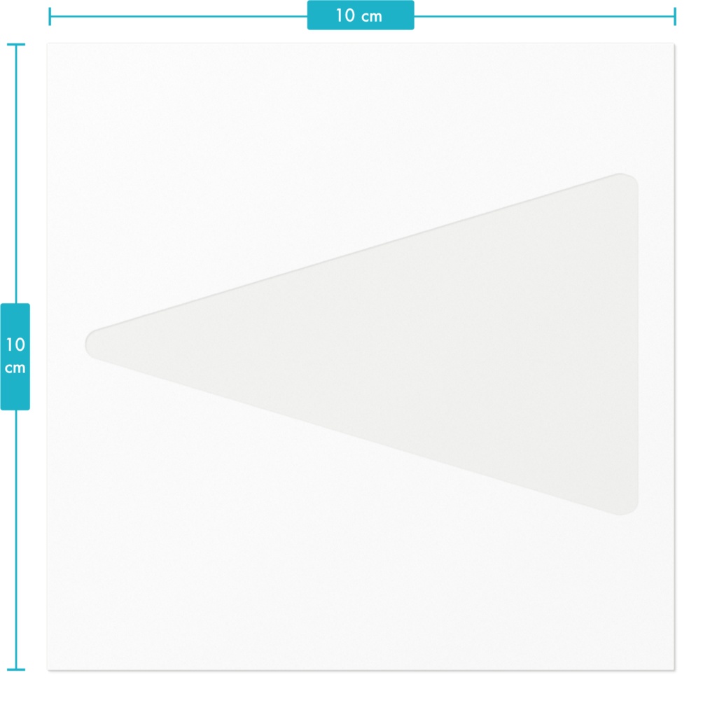 ねのにな村ペナント風ステッカー(くま課長)