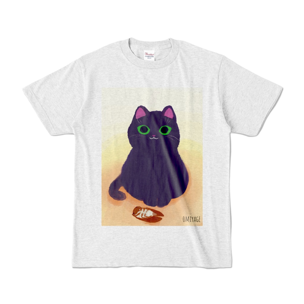ねこのおみやげTシャツ