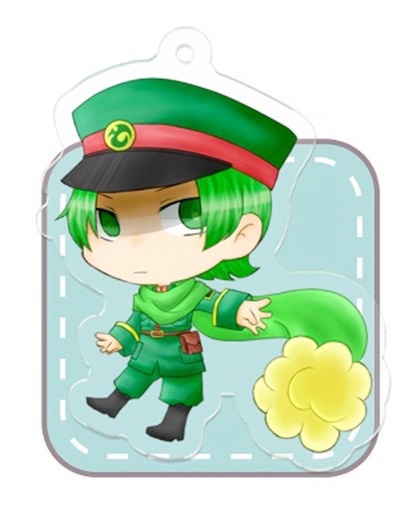 サザメキくんアクキー＆アクリルスタンドセット
