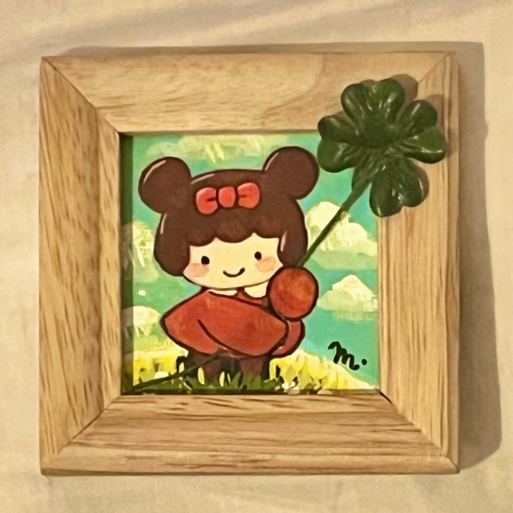 7.5cm×7.5cm飾りつきぷち原画2