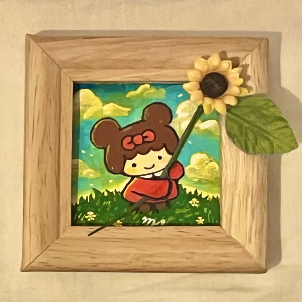 7.5cm×7.5cm飾りつきぷち原画4