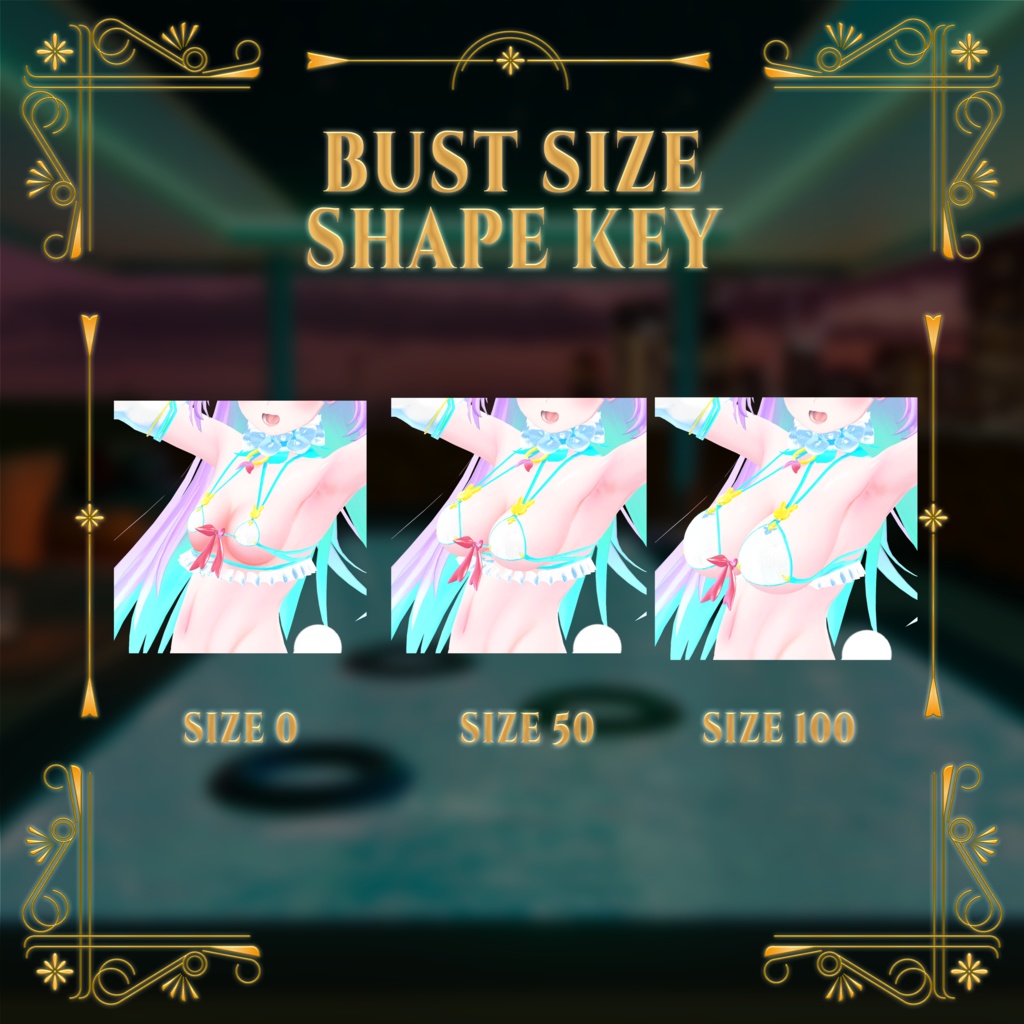 【セレスティア,Selestia】フリルバニービキニ ( Frilly Bunny Bikini )