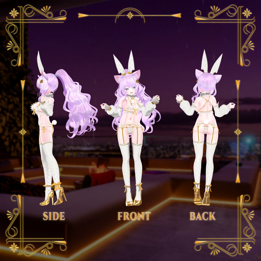 【マヌカ,MANUKA】フリルバニービキニ ( Frilly Bunny Bikini )