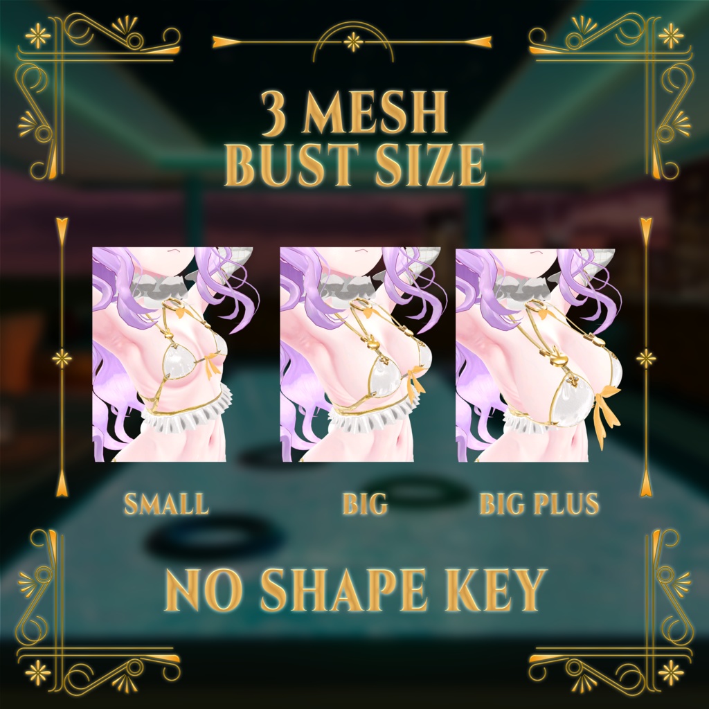 【マヌカ,MANUKA】フリルバニービキニ ( Frilly Bunny Bikini )