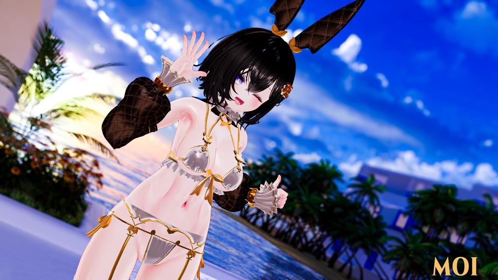 【マヌカ,MANUKA】フリルバニービキニ ( Frilly Bunny Bikini )