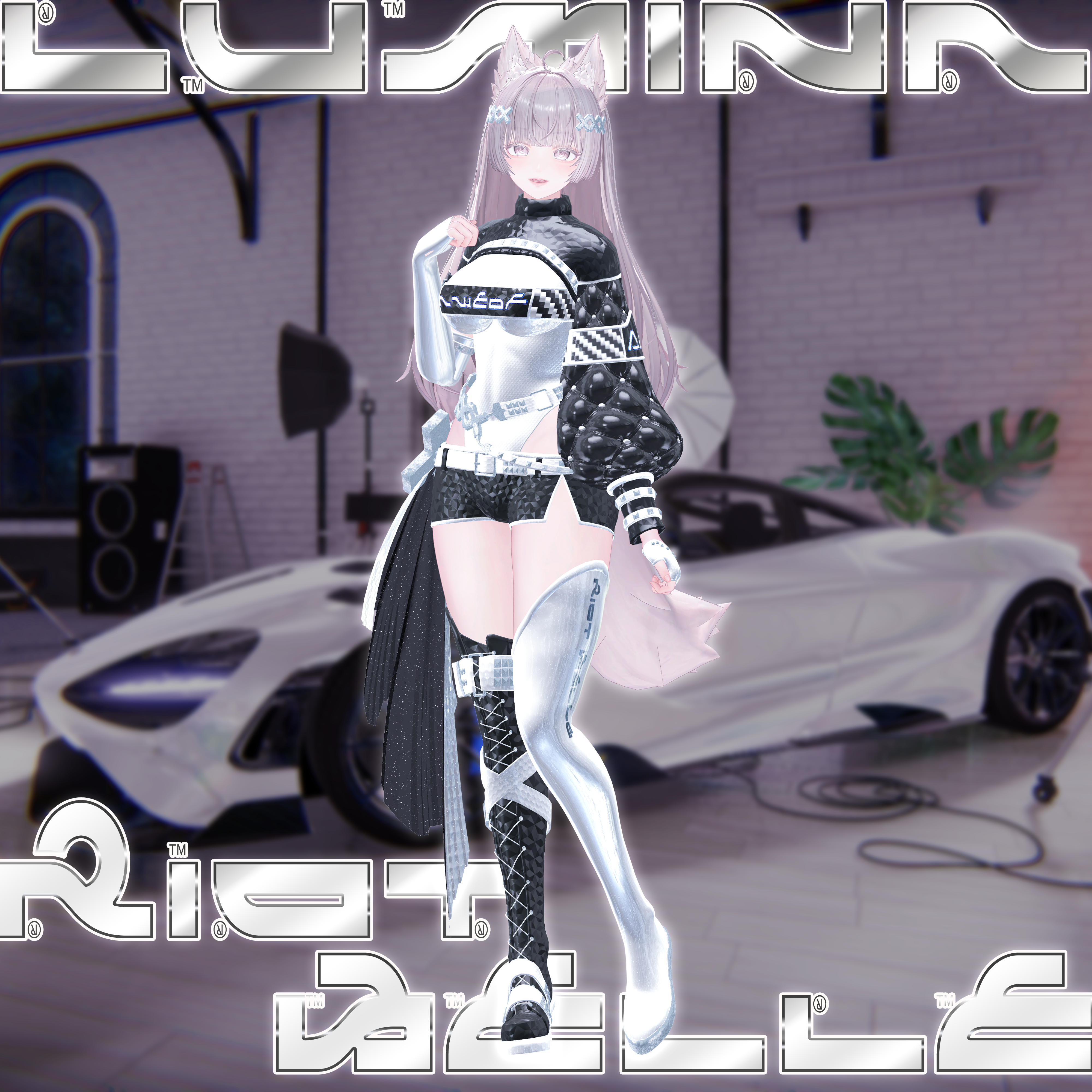 🔻PR・宣伝用🔻 ライオット・ベル (Riot Belle) For LUMINA - AWEDF 3Dmodelings - BOOTH