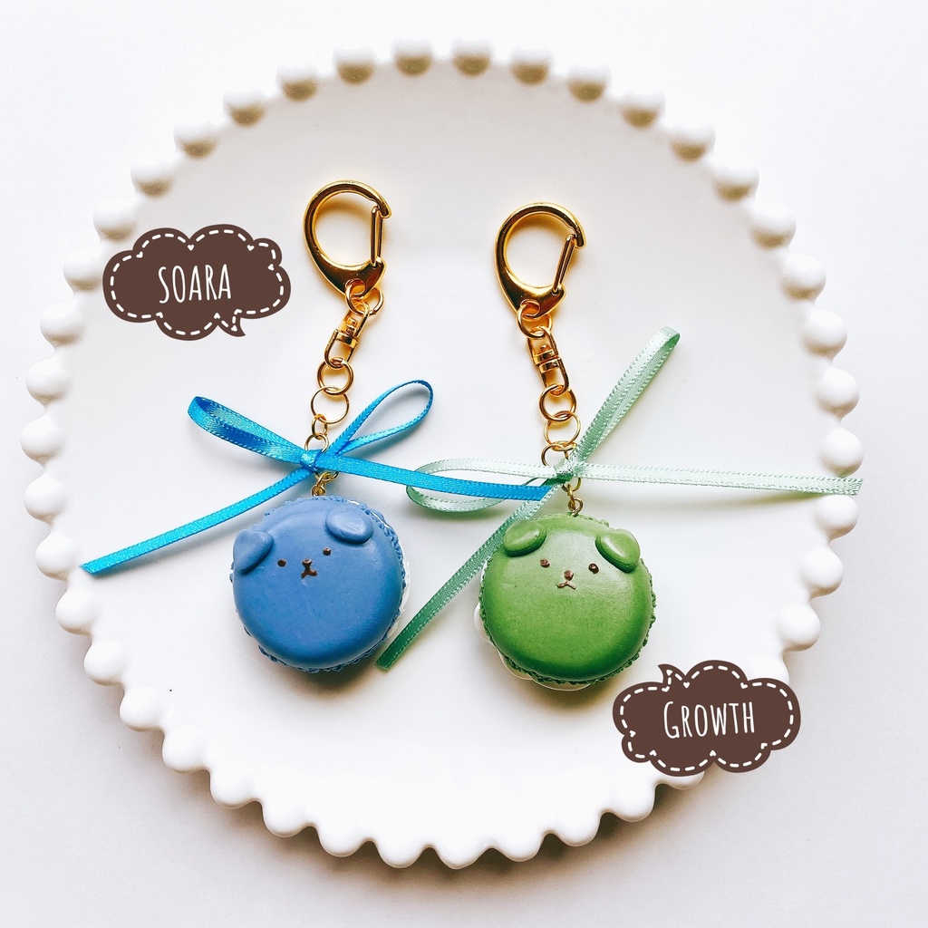 リッズ&アライヌマカロンのバックチャーム