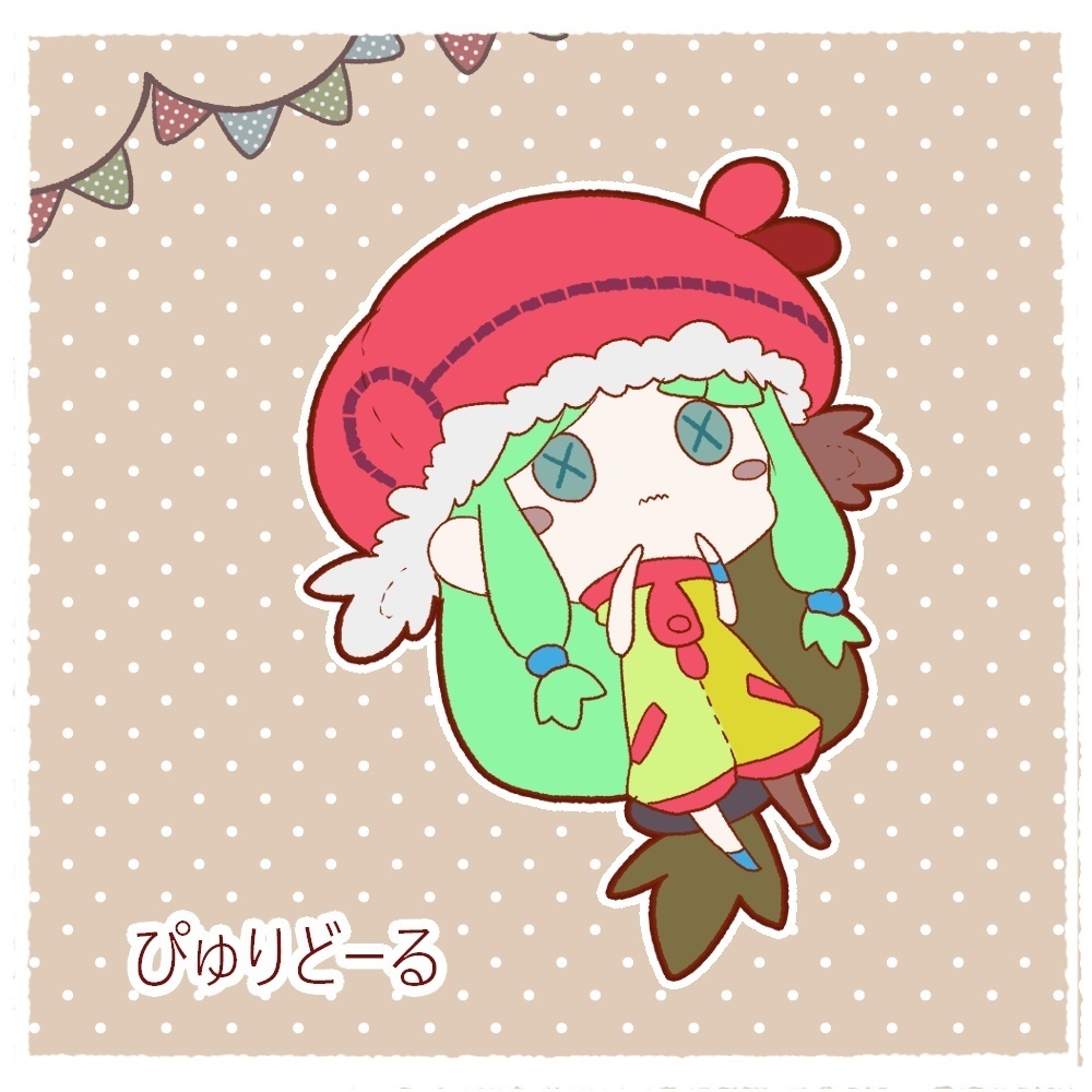 【受付終了】ウッドキーホルダー めんるいどーる