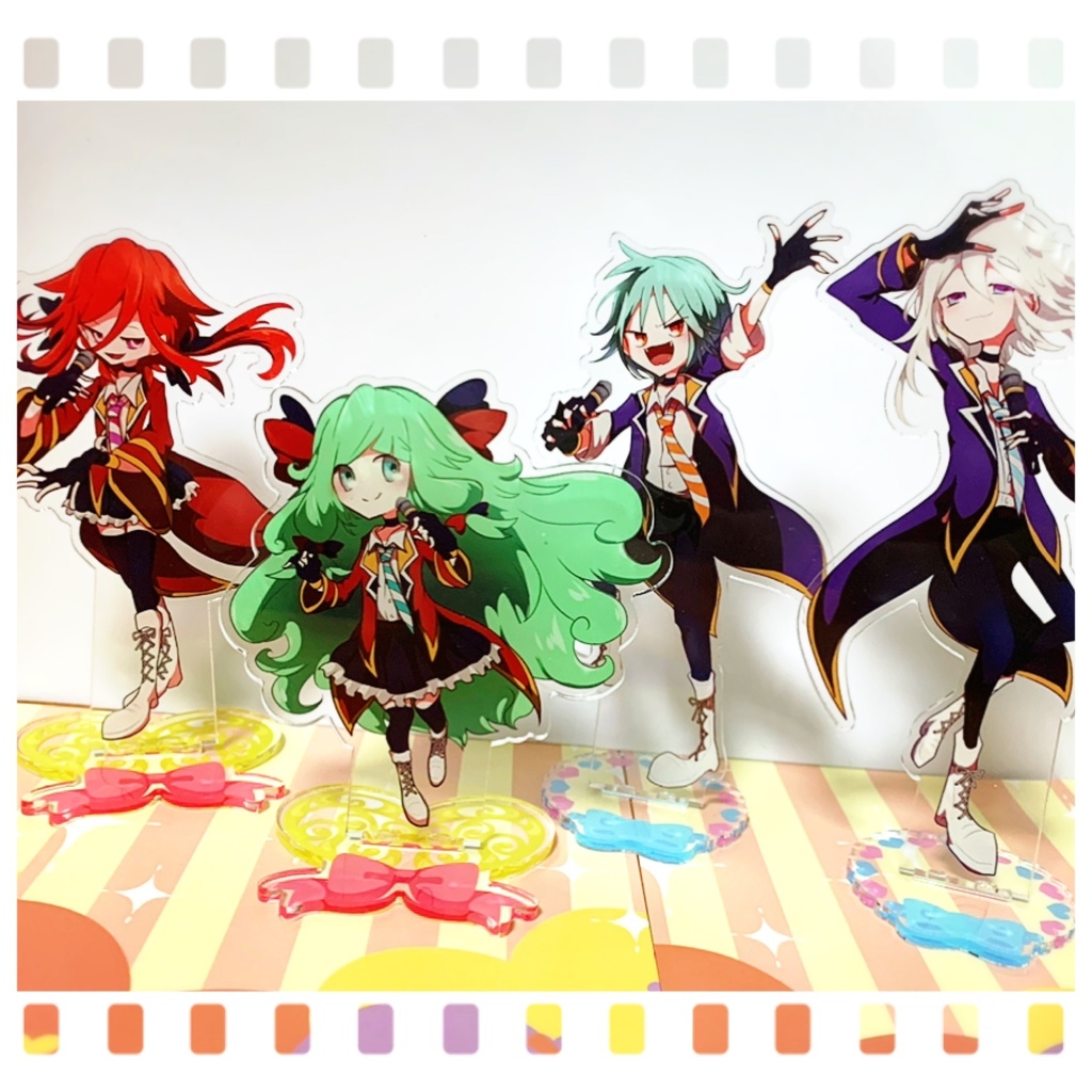 【受付終了】アクリルフィギュア MENRUI`S