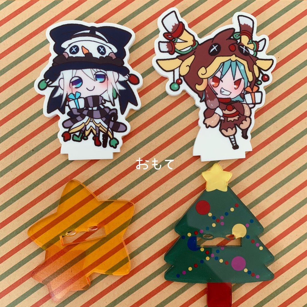 【受付終了】めんるいの クリスマスアクリルフィギュア