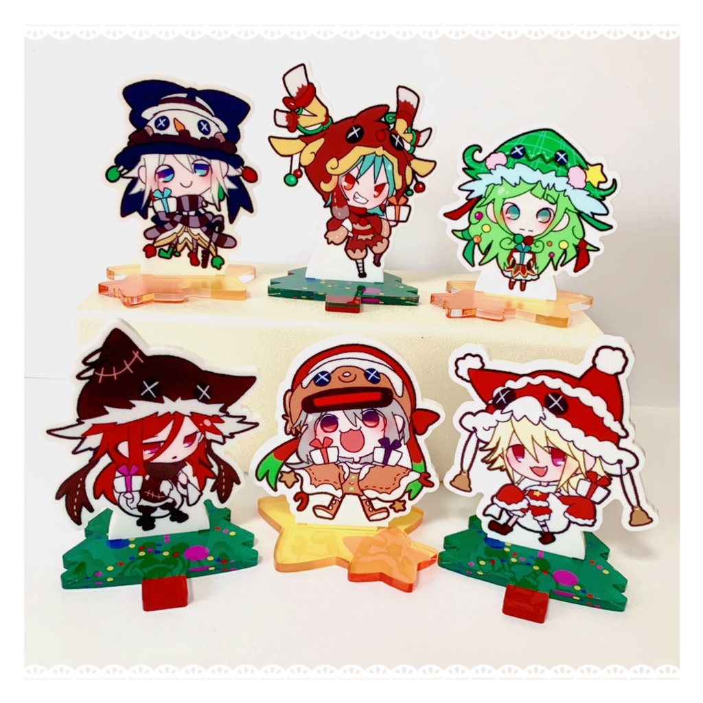 【受付終了】めんるいの クリスマスアクリルフィギュア