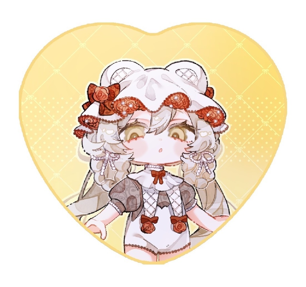 缶バッジ【くま】