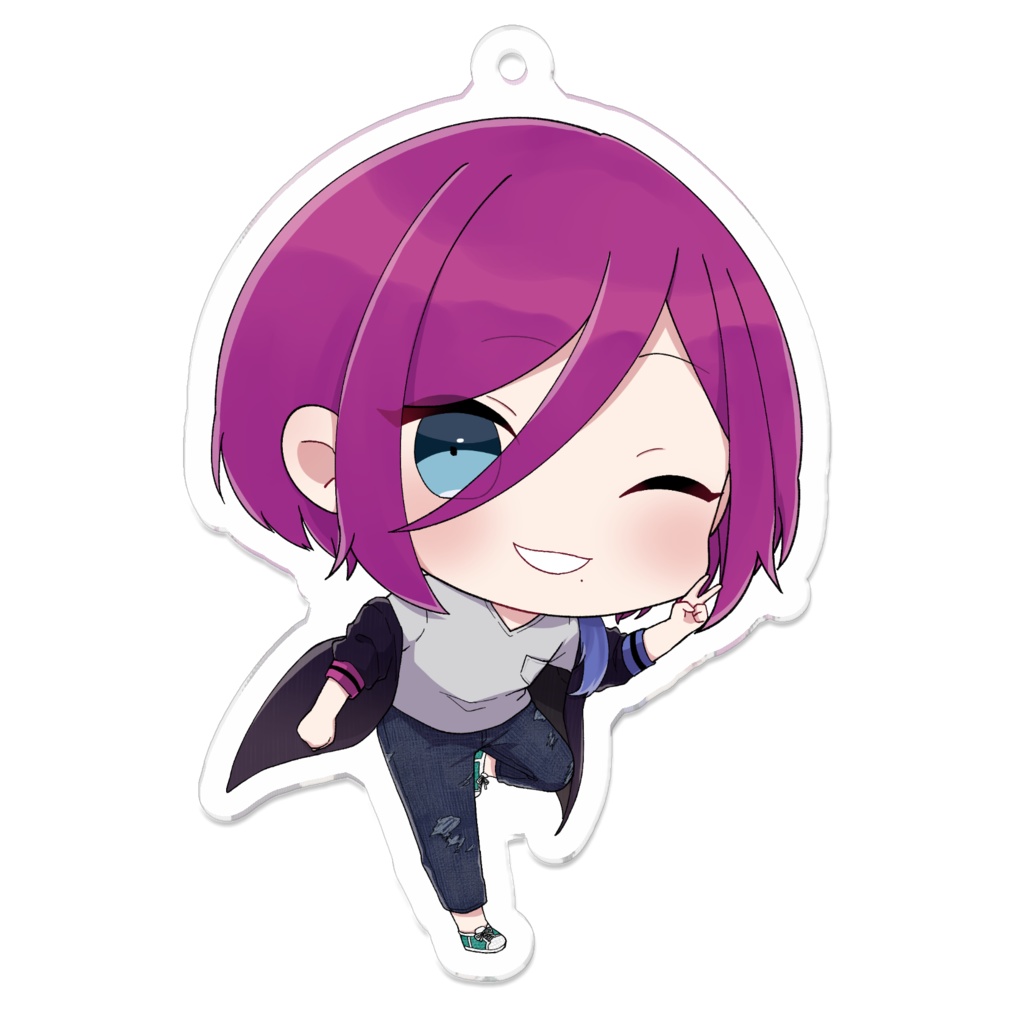 さくまよジャンケンアクキー