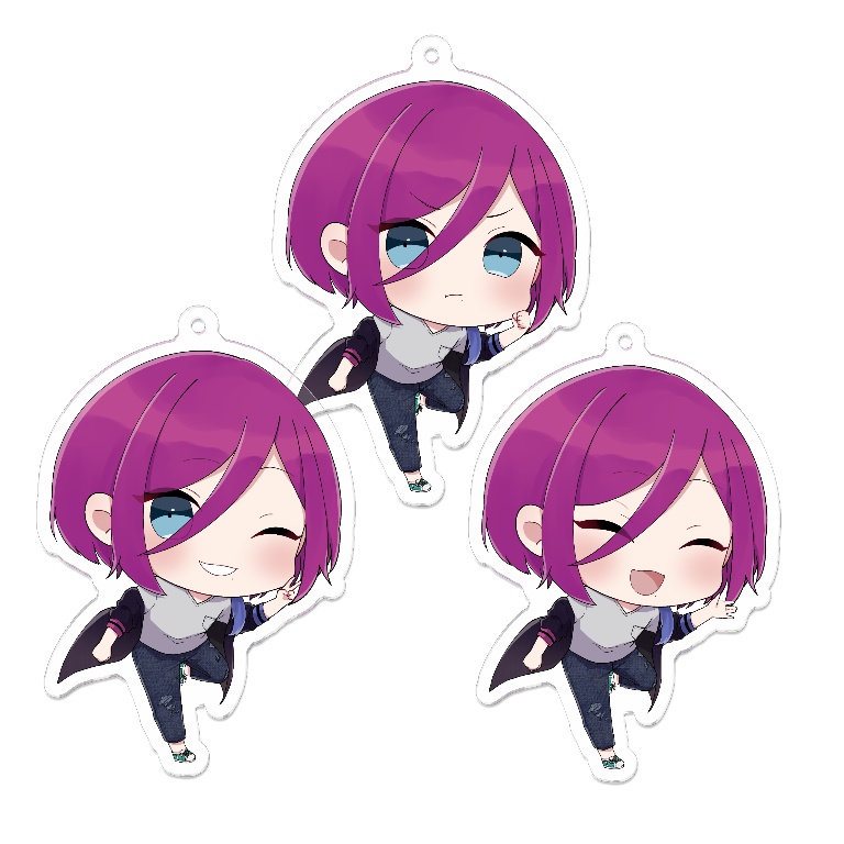 さくまよジャンケンアクキー