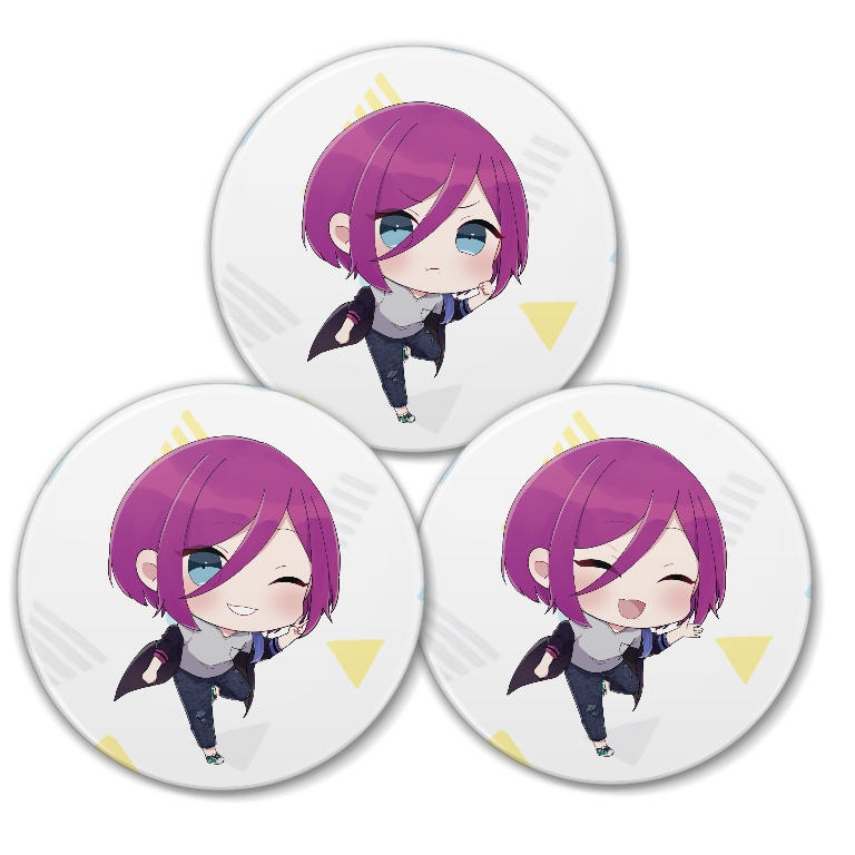 さくまよジャンケン缶バッジ