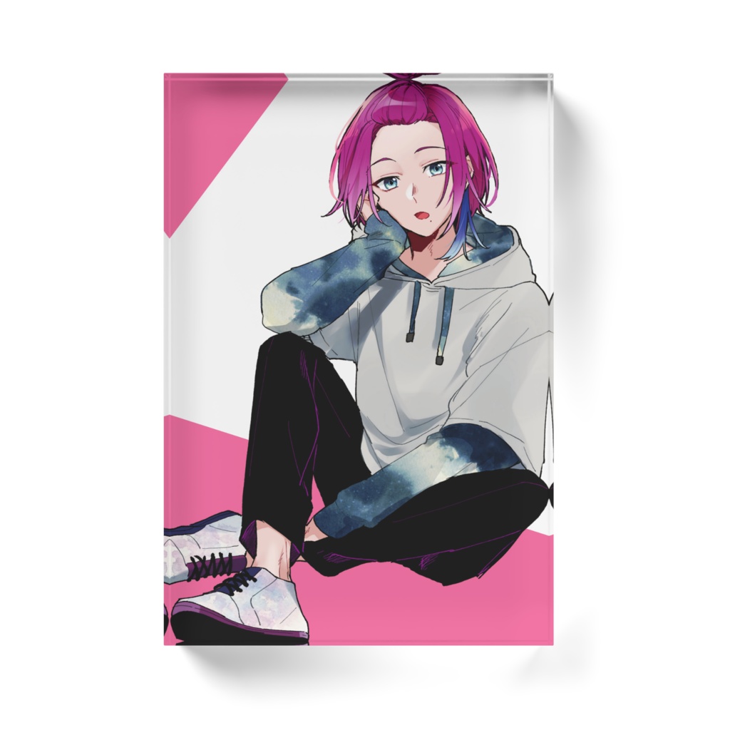 朔真ヨウ アクリルブロック