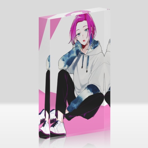 朔真ヨウ アクリルブロック