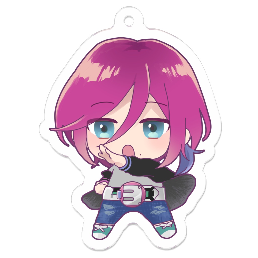 朔真へんしんアクキー