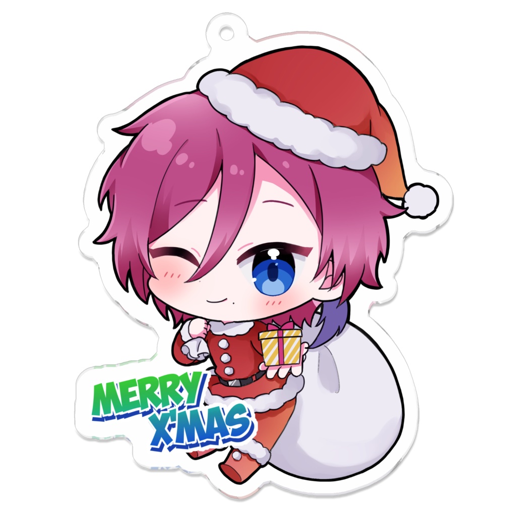 朔真クリスマスアクキー