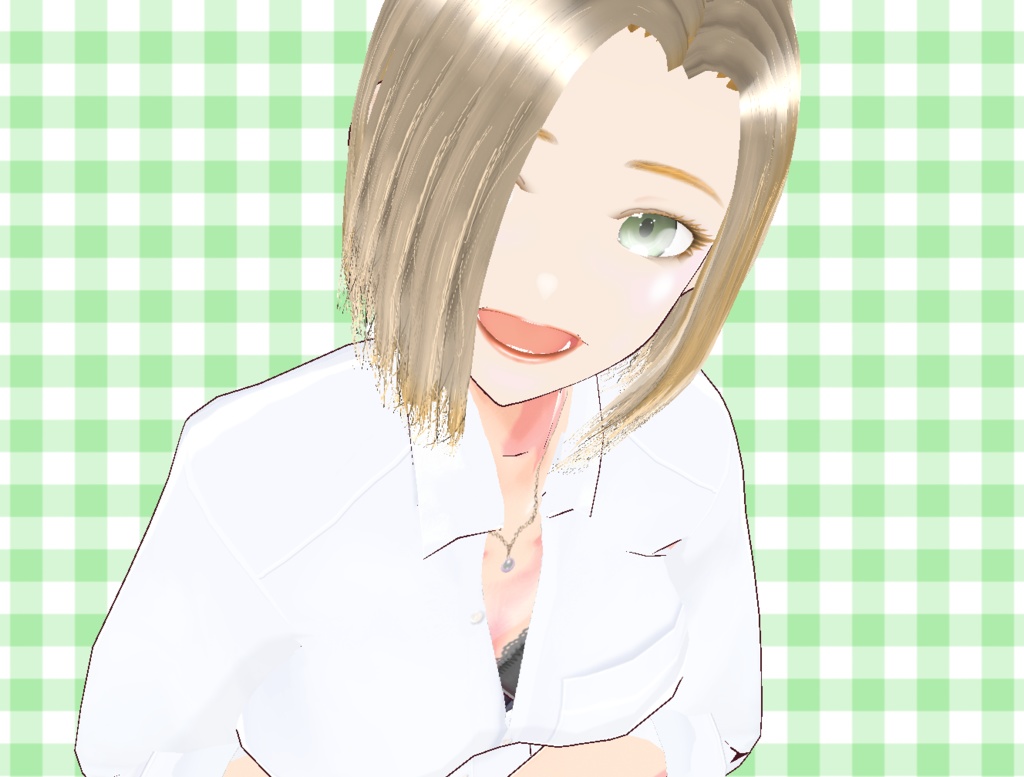 シンプル白ワイシャツ