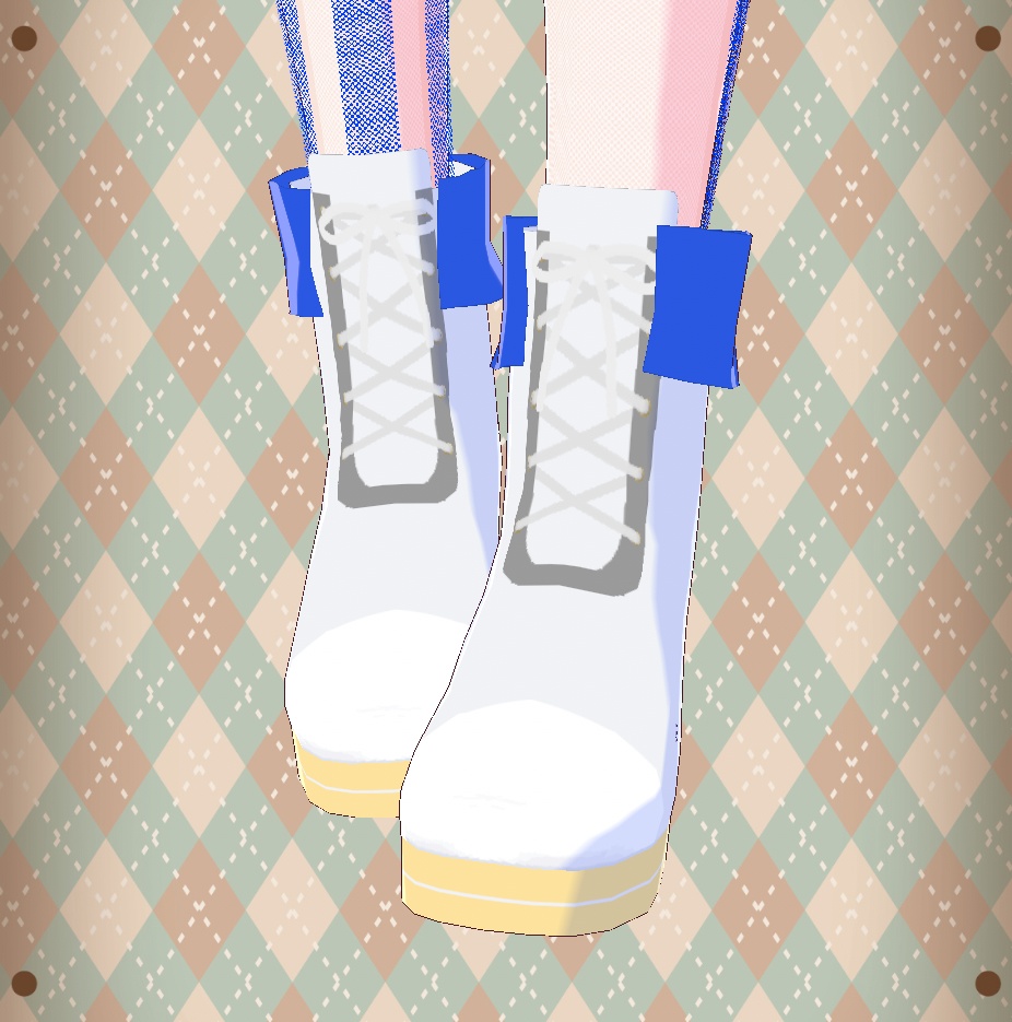 折り返しミディアムブーツ