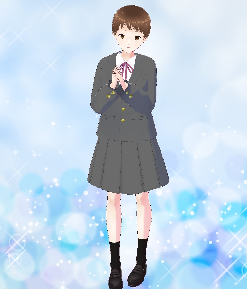 01mit制服システムVer.1.1拡張データ　灰色セット