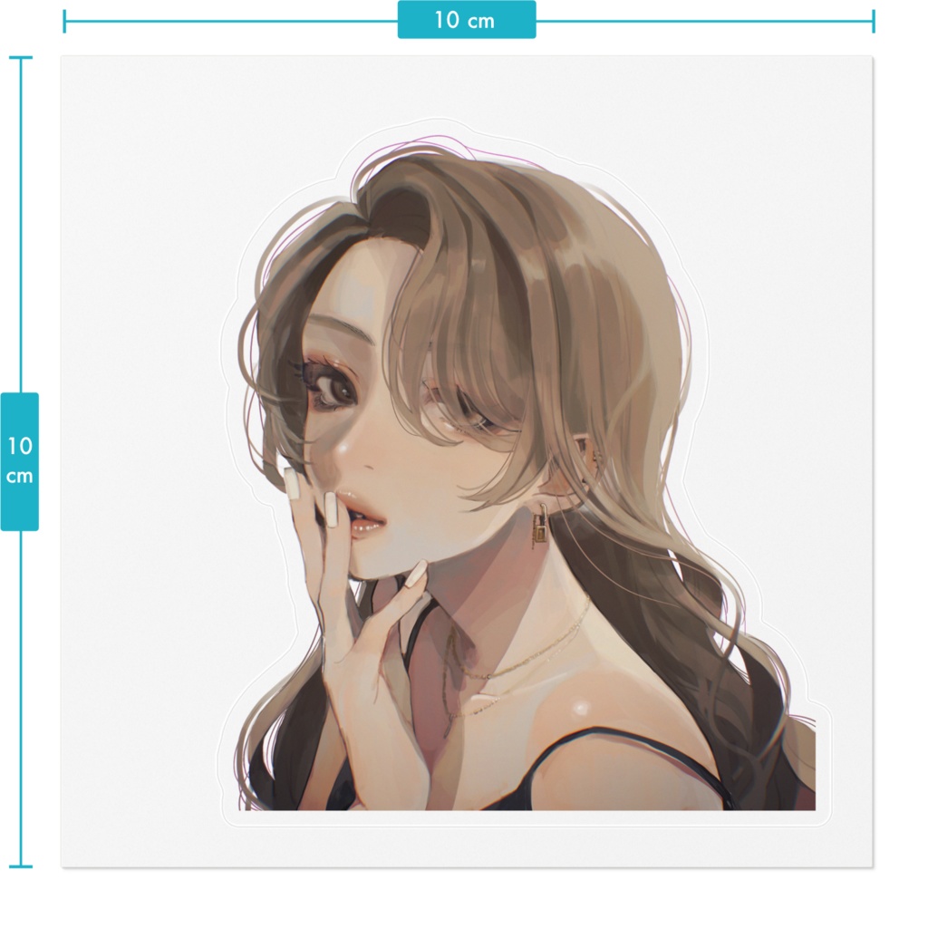 世田れいステッカーver1