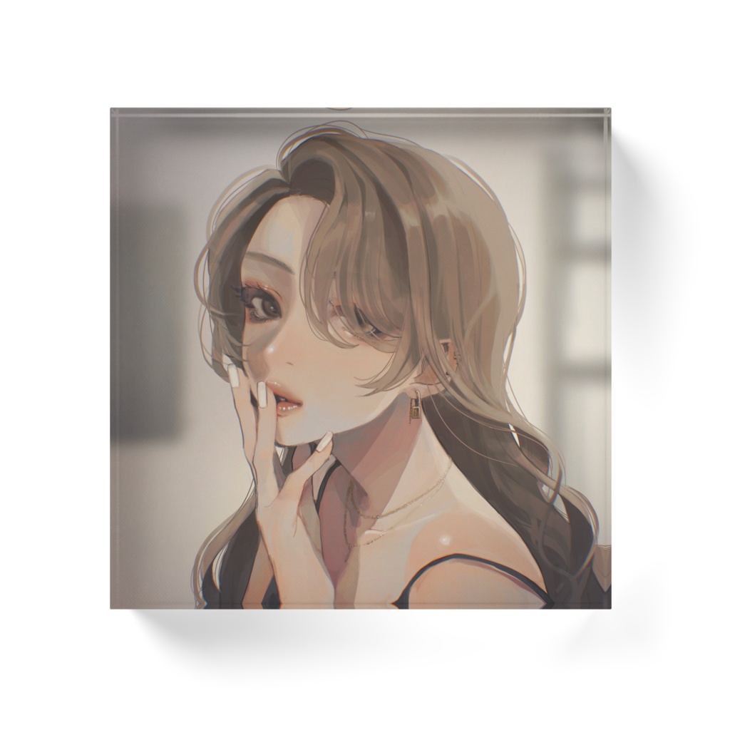 世田れいver1アクリルブロック