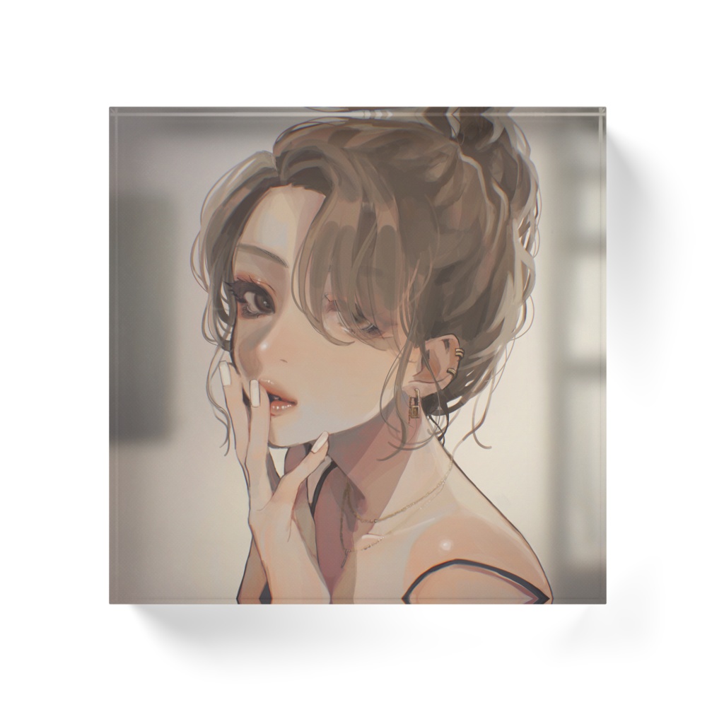 世田れいver2アクリルブロック