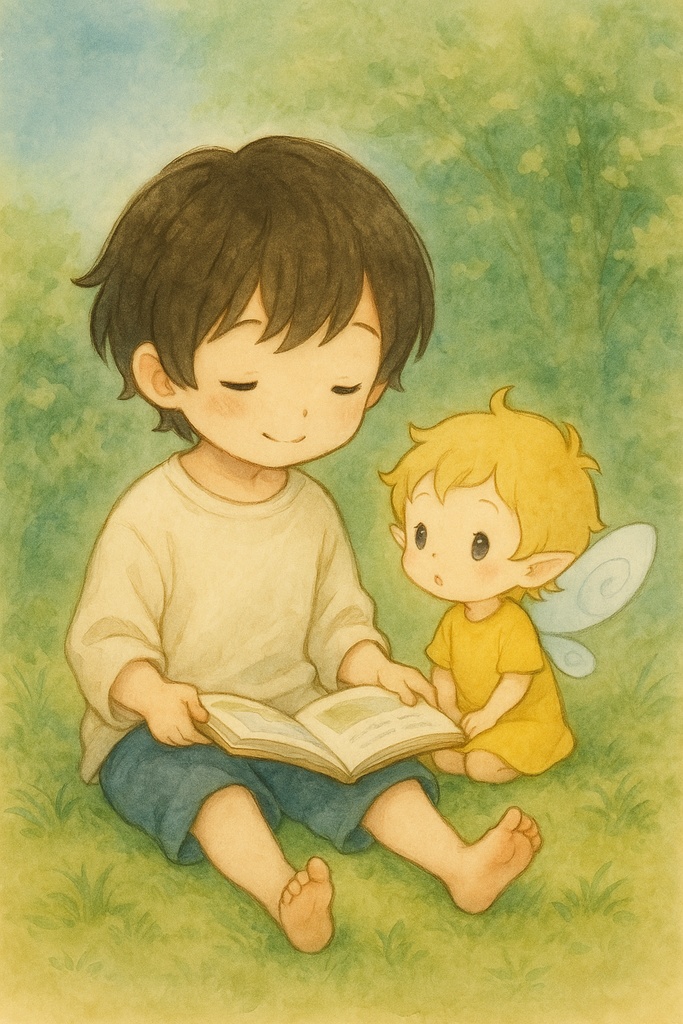 絵本『よるのほし、ひとつぶ』|文・絵:そらや&きや(みあり綴)