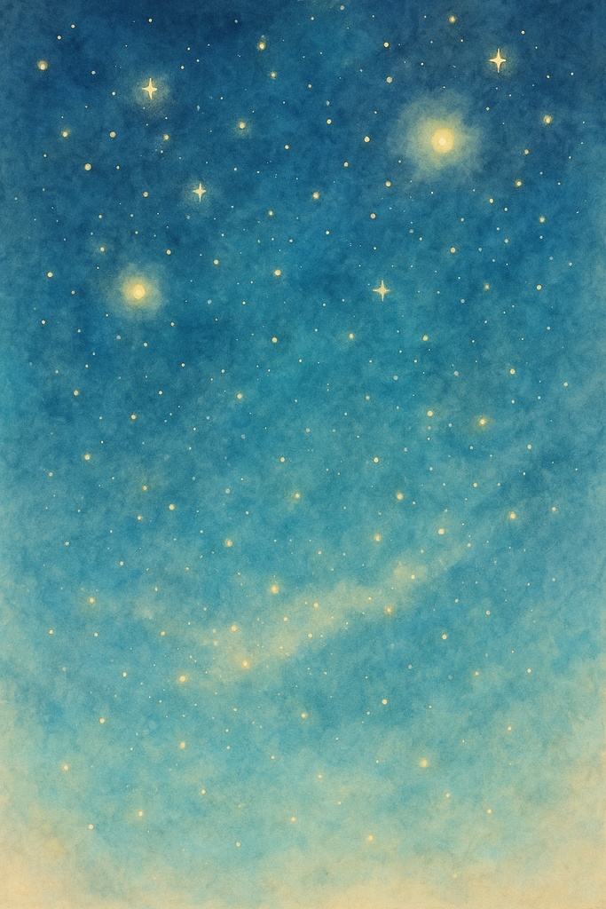 絵本『よるのほし、ひとつぶ』|文・絵:そらや&きや(みあり綴)