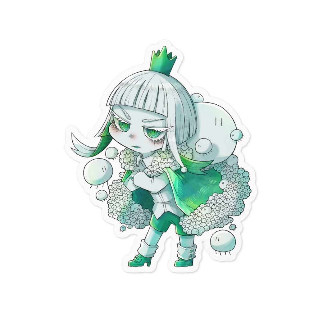 SHIRANE_まおうステッカー